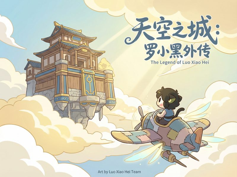 捷克街头-天空之城